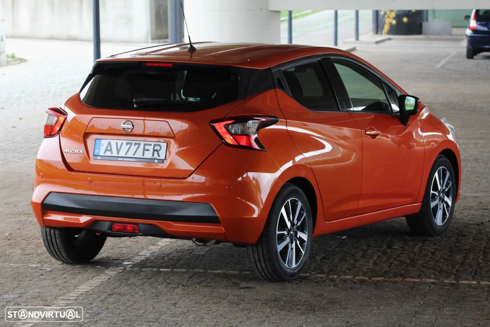 Nissan Micra 0.9 IG-T Tekna Orange Vibes S/S - 8