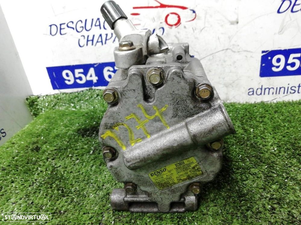 COMPRESSOR AR CONDICIONADO FIAT IDEA 2004 -SCSB06 - 2