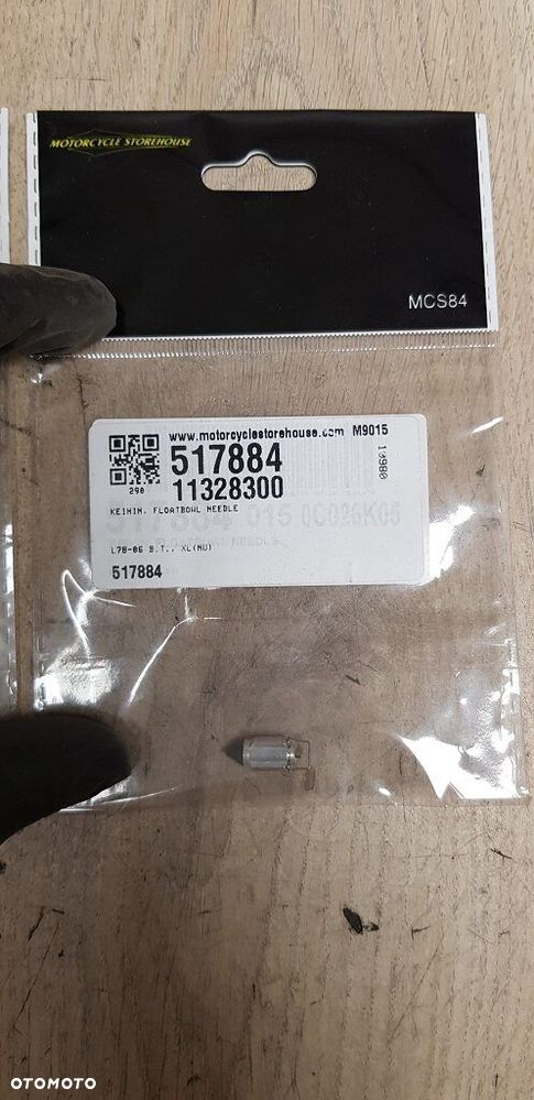 Zawór iglicowy gaźników Keihin Butterfly CV Harley Davidson 27886-78A - 3
