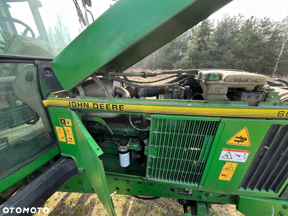 John Deere 6600 1996r. TUZ 4x4 6 cylindrowy 110KM zaczep górny dolny - 9