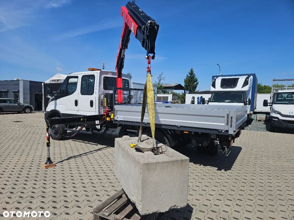 Iveco 70c 72c18 skrzynia wywrotka, żuraw HDS
