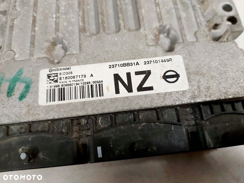nissan qashqai i 1 j10 1.5 dci sterownik komputer silnika 23710bb31a - 2