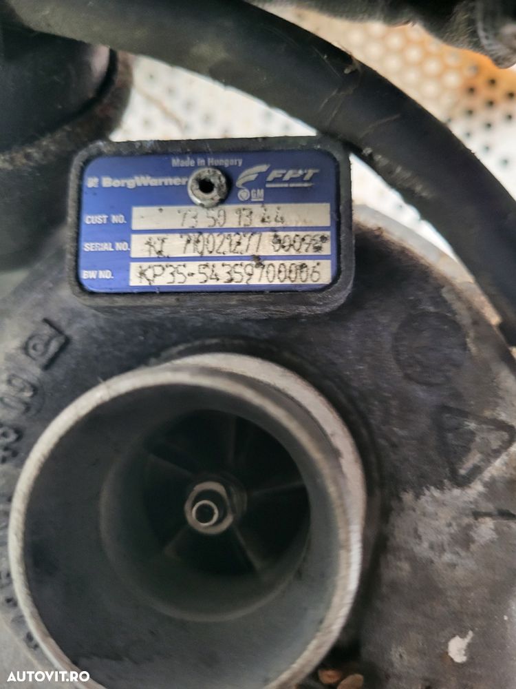 Turbo Turbina Opel Corsa Combo Meriva Fiat 1.3 Cdti Motor Z13DTJ Cod  Testata Cu Garantie - 8