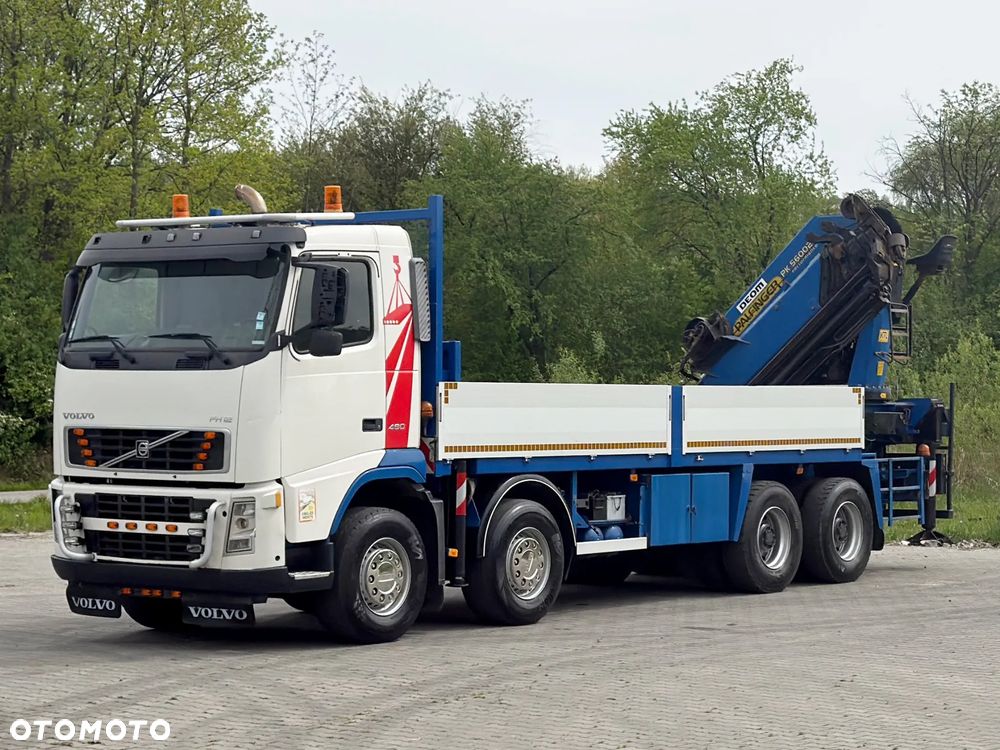 Volvo FH 460 * SKRZYNIA 6,25m * PK 56002 + PILOT / 8x4 * STAN BDB - 4