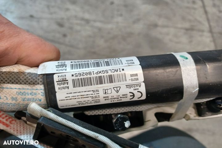 Airbag cortina dreapta 85020-B9000 Hyundai i10 2 [facelift] [2016 - 2 - 6