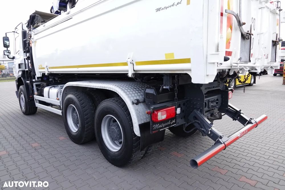DAF CF 460 / 6x4 / CAMION BASCULANTE / HYDROBOARD / + HDS PM 18.5TP înălțime: 11 M / RADIO CONTROL / ROTATOR / ŁYCHA / EURO 6 / 2018 - 16