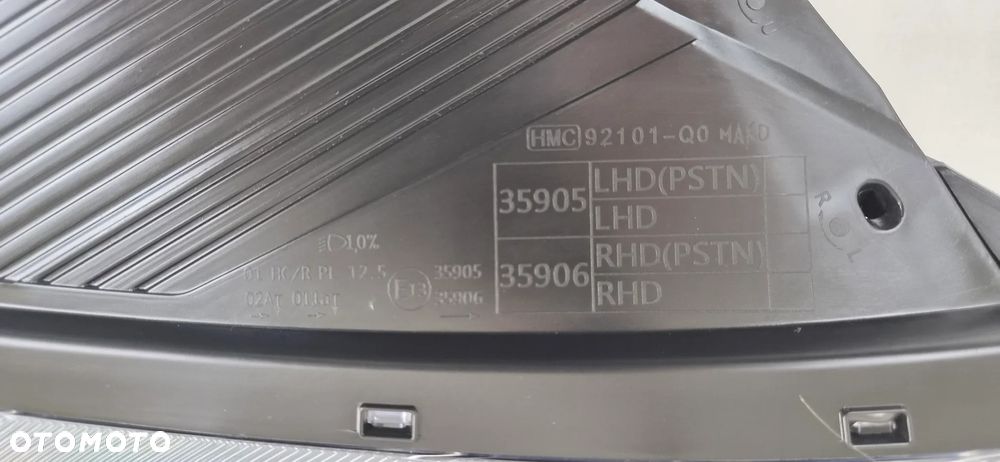 LAMPA LEWA PRZÓD HYUNDAI i20 III 2021- 92101-Q0050 ZWYKŁA (NR MAG. 2669) - 9