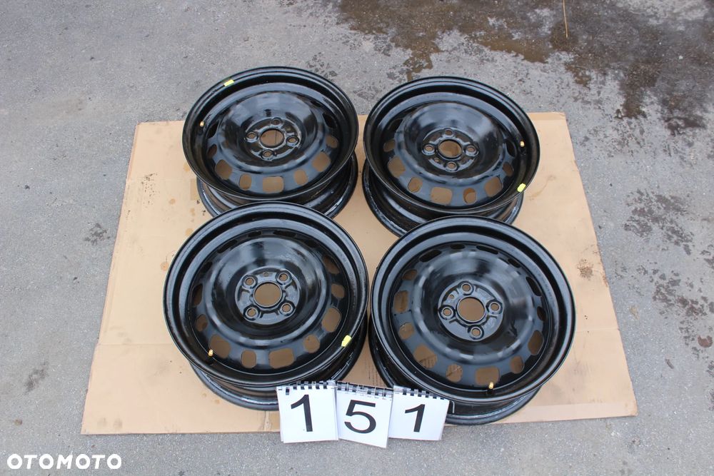 FELGI STALOWE MAZDA 2  4x100Ø54  5.5x15  ET40