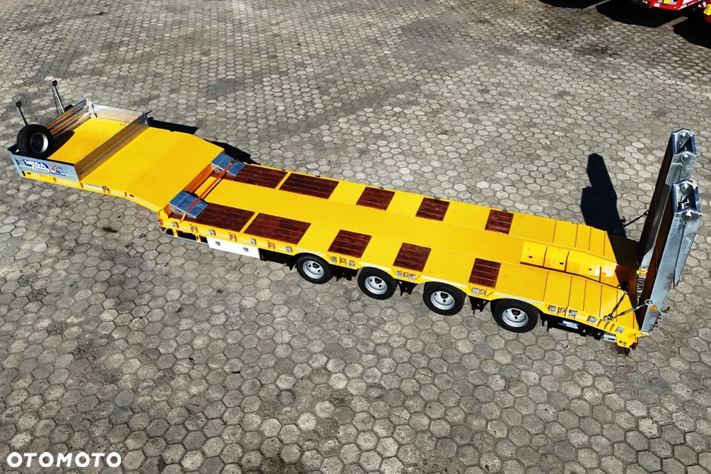 Inny 4 OSIOWA NACZEPA NISKOPODWOZIOWA - ZAGŁĘBIENIE NA ŁYŻKĘ KOPARKI - NAJAZDY HYDRAULICZNE - 19