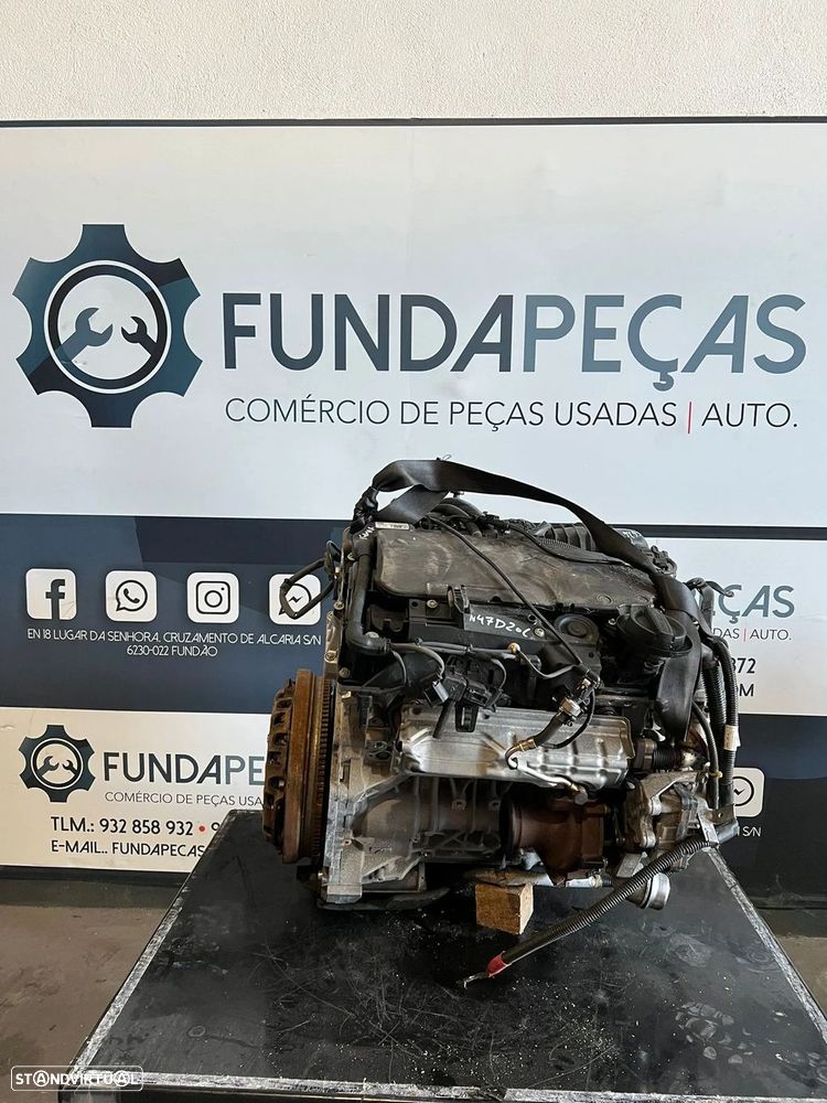 Motor Bmw 520D (F10) 2.0 184Cv Ref: N47D20C - 4