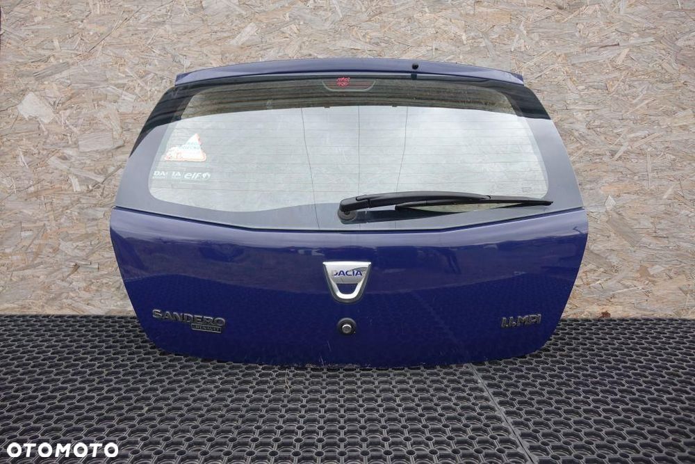 KLAPA TYŁ POKRYWA BAGAŻNIKA KPL DACIA SANDERO 2322323 - 1