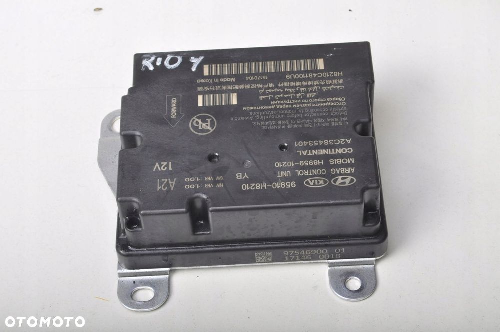 KIA RIO IV SENSOR PODUSZEK AIRBAG 95910-H8210 - 1