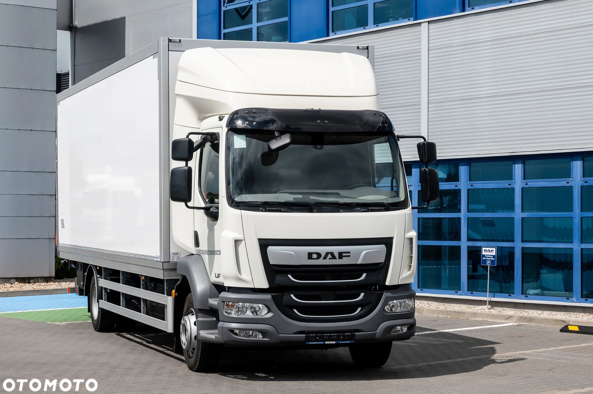 DAF LF 260 FA 4x2 Kontener + Winda marki Dhollandia Pojazd fabrycznie Nowy !!! DMC 14 t - 1