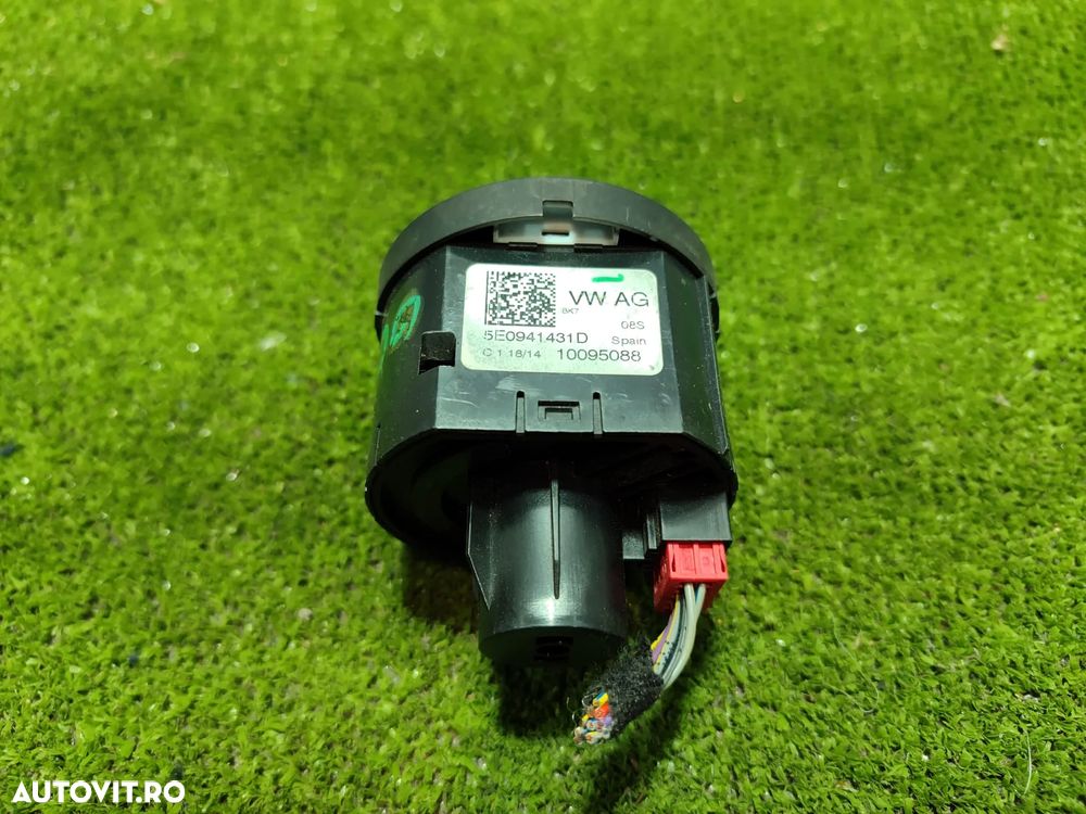 BLOC CONTROL LUMINI SKODA OCTAVIA 2.0 DIESEL 2014 COD OEM 5E0941431D / 2013-2016 - 6