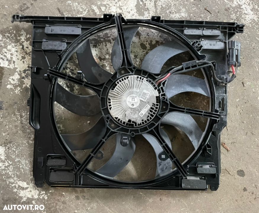 Electroventilator GMW bmw F01 F02 F10 740i 750xd 550xd 550i 750i 740xd 535xd Etc cod 7594611 putere 850W ventilator radiator apa - 1