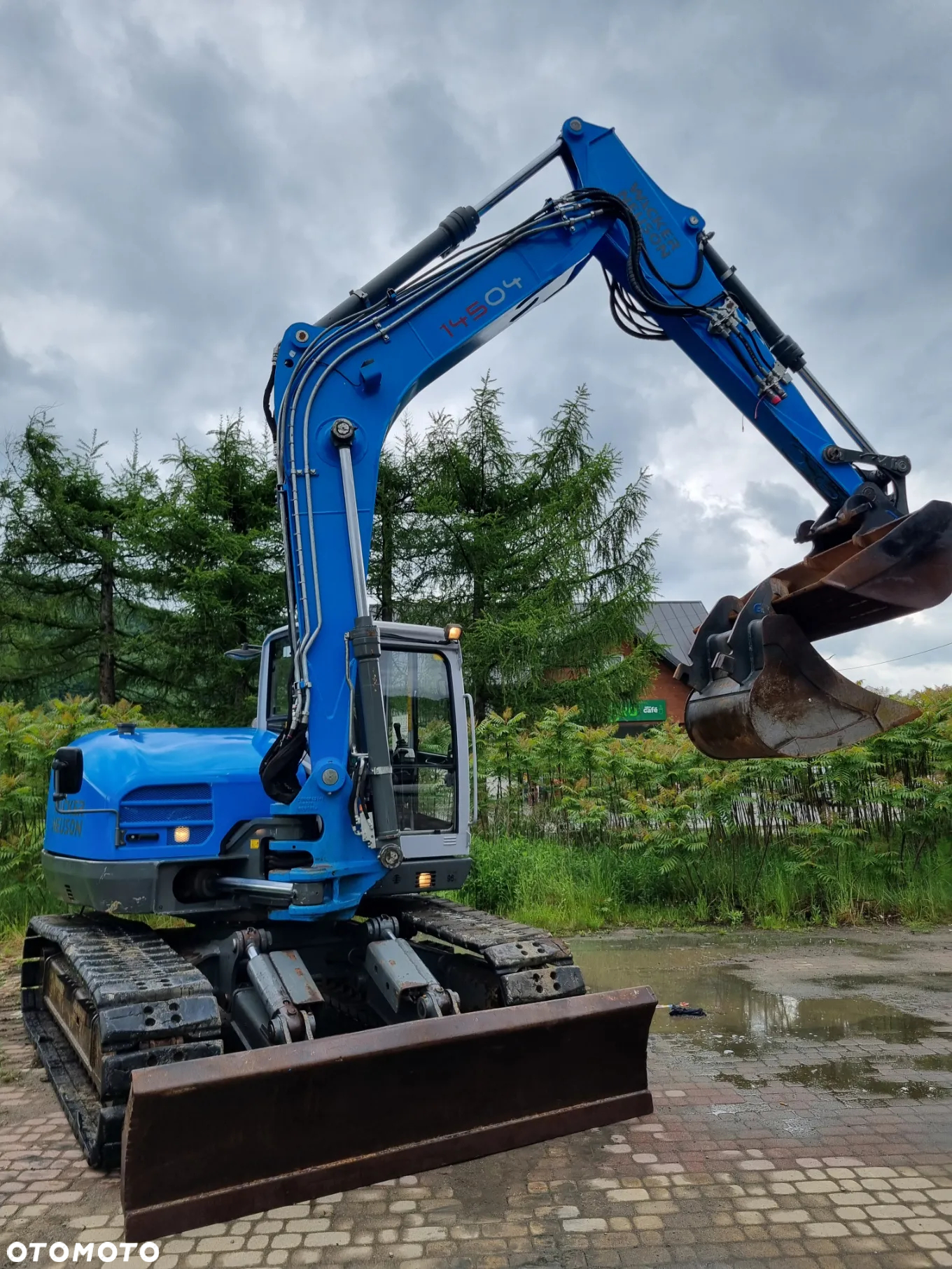 Wacker Neuson 15ton Koparka Gąsienicowa 14504 jak Nowa 2015rok 3300Mtg silnik DEUTZ 105km Oryginał DEKRA serwisy z Norwegii - 35