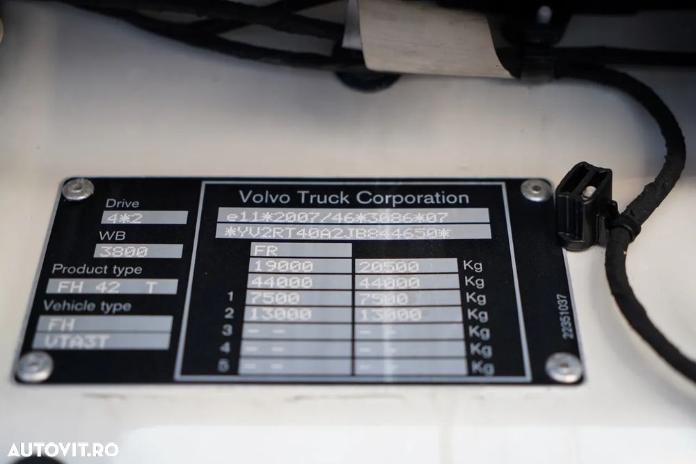 Volvo FH 500 / I-PARK COOL / ANVELOPE 100% / I-SHIFT - 36