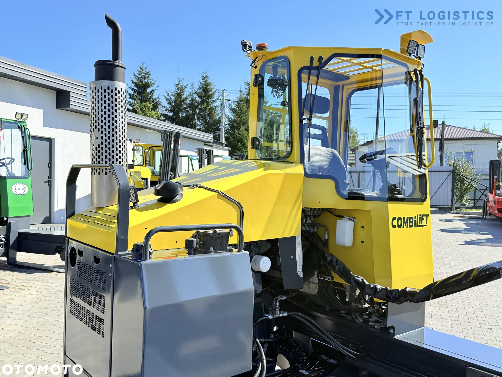 Combilift WÓZEK CZTEROKIERUNKOWY - WIELOKIERUNKOWY C4000 / DIESEL / DUPLEX 4100MM /JEDYNE 2888 MOTOGODZIN /  POZYCJONER WIDEŁ / PEŁNA KABINA - OGRZEWANIE / STAN IDEALNY / Szeroka oferta wózków czterokierunkowych i bocznych, dopasowanych do różnorodnych potrzeb i zastosowań - 35
