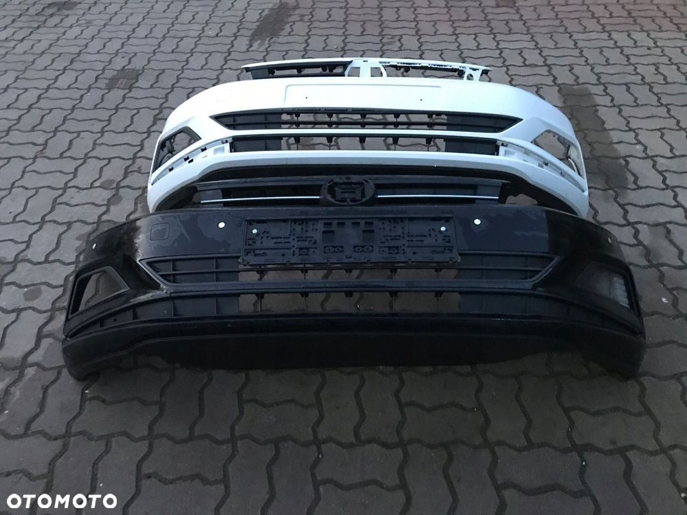 VW POLO 2G0 ZDERZAK PRZEDNI HALOGEN GRILL BELKA - 7