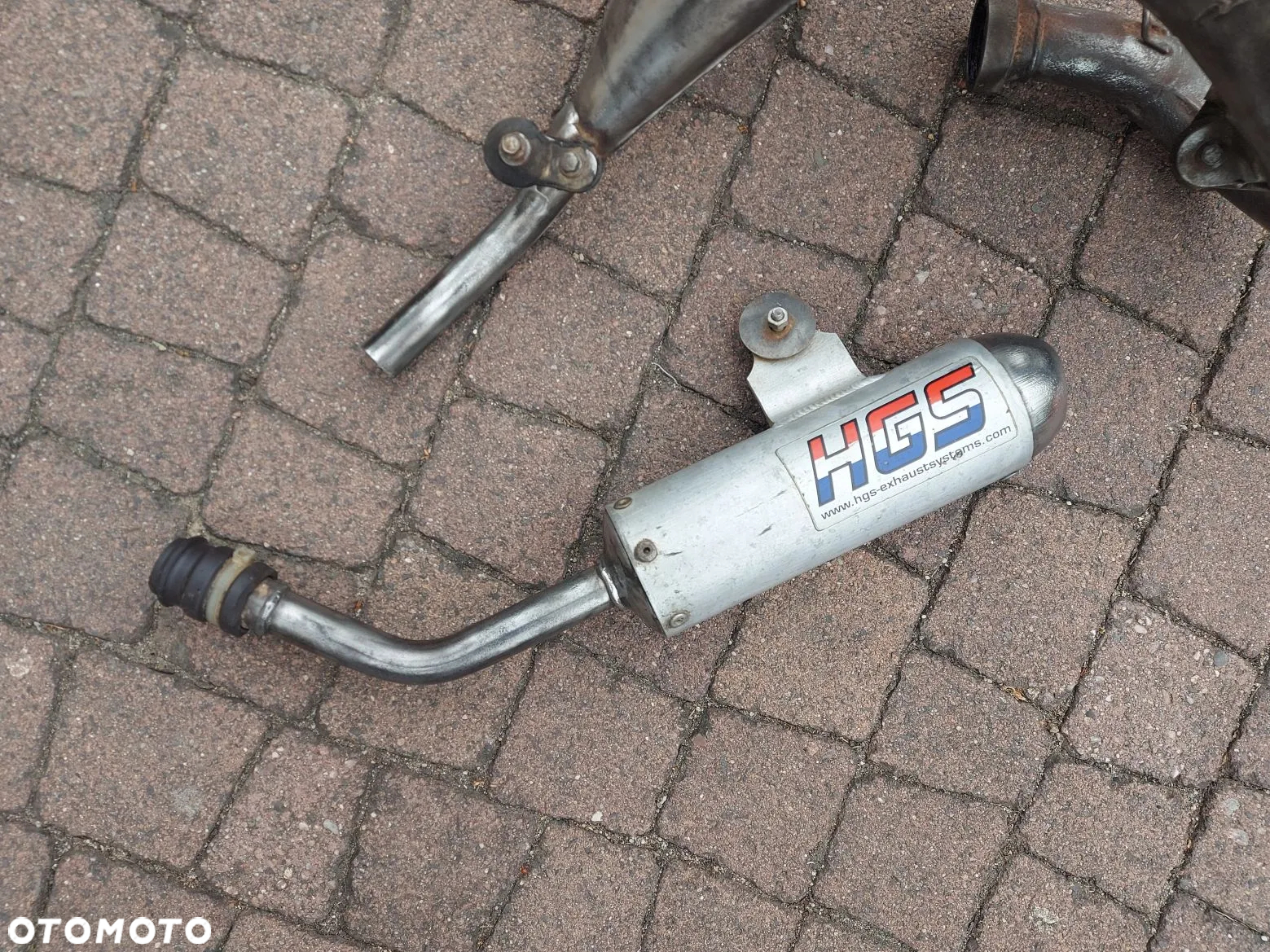 KTM SX 85 105 WYDECH HGS DYFUZOR TŁUMIK KOŃCÓWKA KOLEKTOR KOLANKO SX85 SX105 - 3