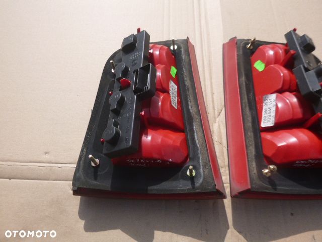 LAMPA LEWY TYŁ LEWA TYLNA PRAWY TYŁ PRAWA TYLNA KOMPLET SKODA OCTAVIA I KOMBI - 9