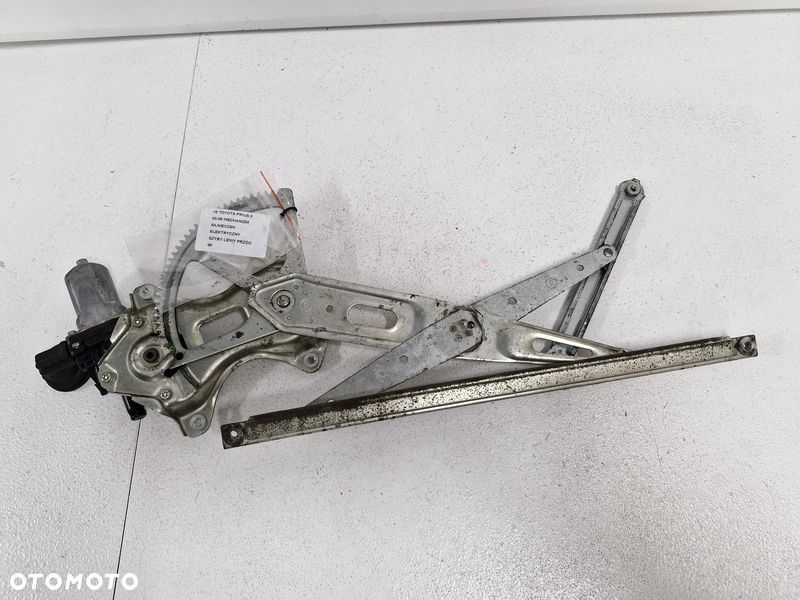 TOYOTA PRIUS 2 II PODNOŚNIK MECHANIZM SZYBY LEWY PRZÓD PRZEDNI SILNICZEK - 1