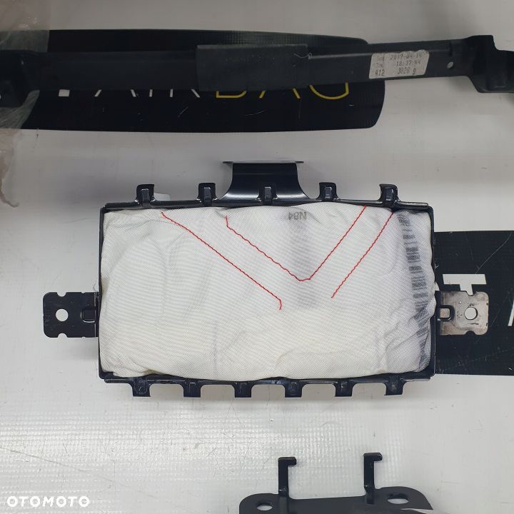 HYUNDAI IONIQ DESKA ROZDZIELCZA KONSOLA KOKPIT PULPIT PODUSZKI AIRBAG AIR BAG PASY KIT SET - 8