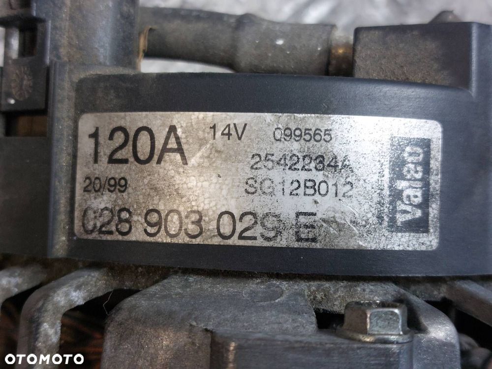 ALTERNATOR VOLKSWAGEN PASSAT B5 1.9 TDI 028903029E ID: 236949 - 2