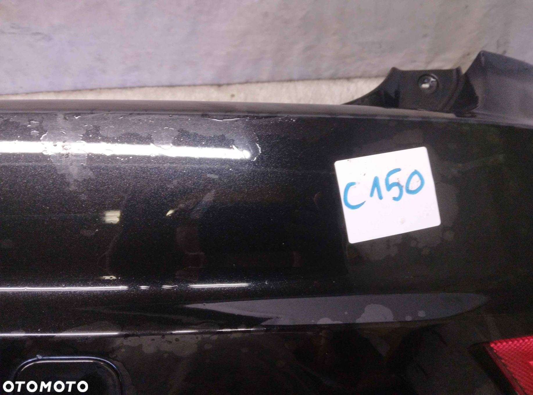 ^ ZDERZAK TYŁ TYLNY FORD FOCUS MK.2 2 II LIFT FL F3 CZARNY 5D 5 DRZWI HB - 6