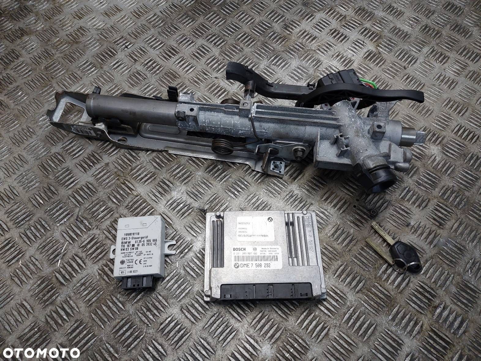 ZESTAW STARTOWY BMW E46 316i 1.8 16V 7508292 0261209007 6905666 - 1