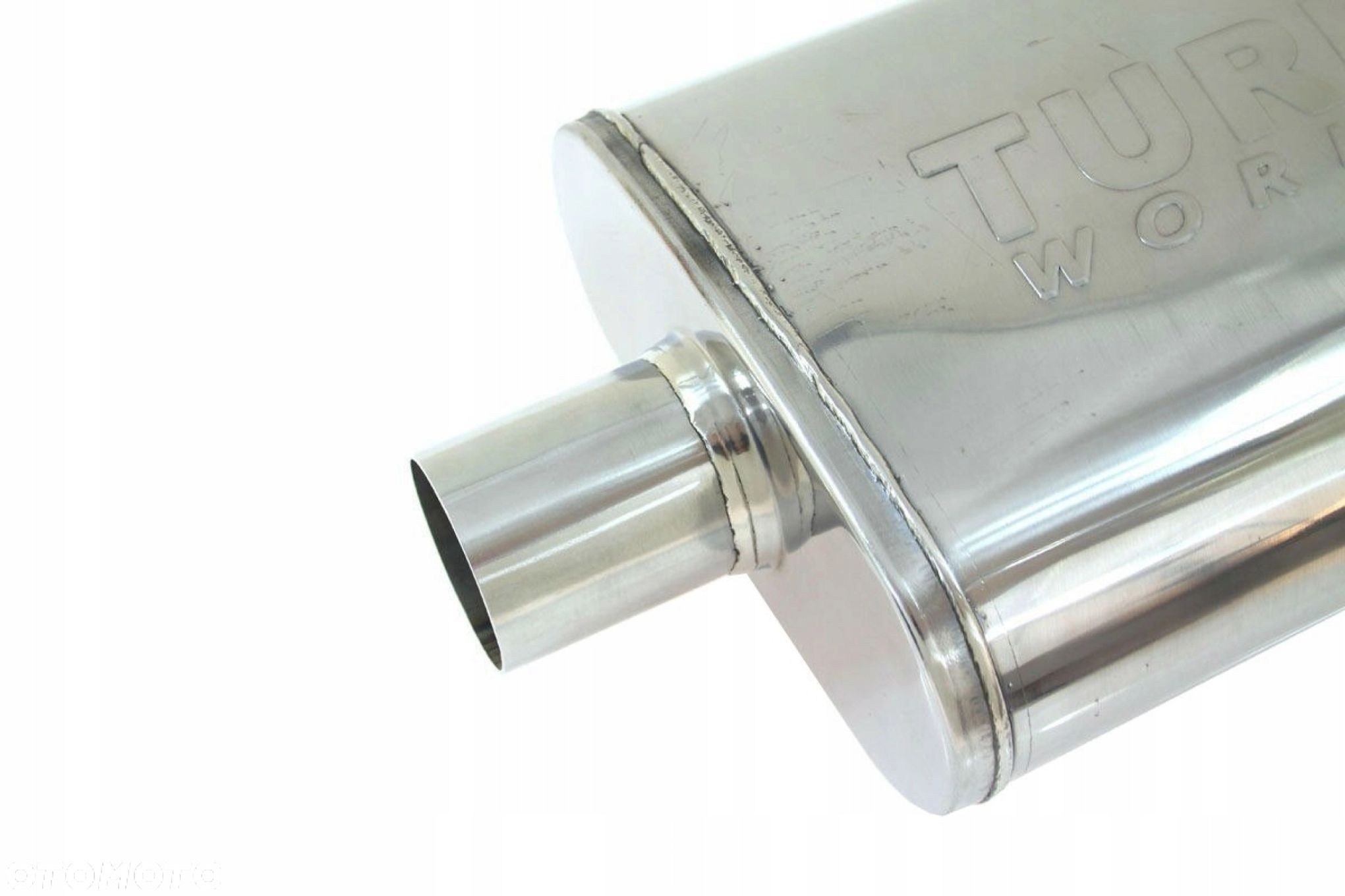 Tłumik Środkowy 70mm TurboWorks LT 304SS - 2