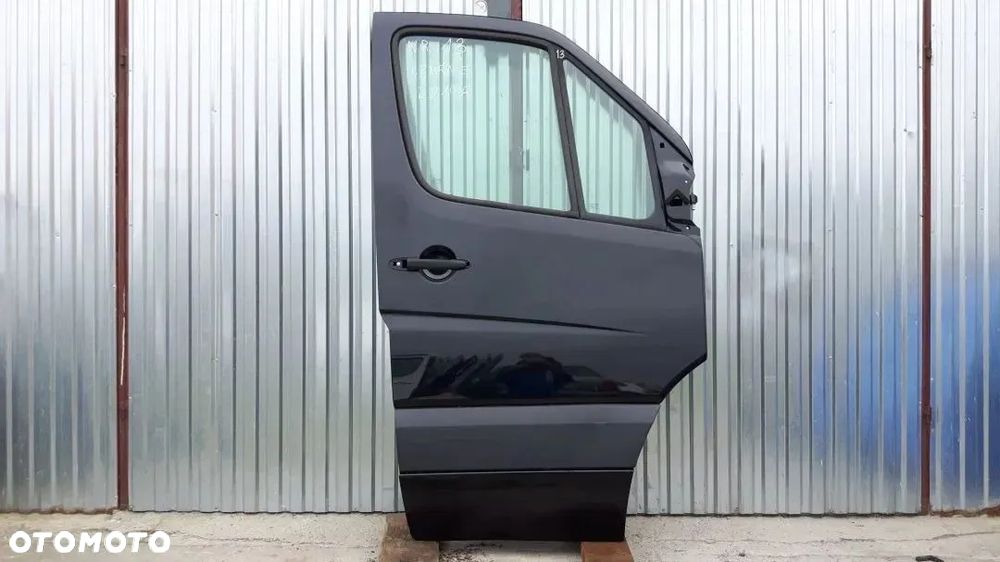 VW Crafter 2006- Mercedes Sprinter 906 Kompletne drzwi przód prawy NOWE srebrne czarne  białe Szyba Zamek Linki Listwa Podnośnik