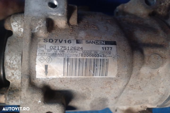 Compresor AC SD7V16 0217512624 8200603434 Dacia Logan 1 [2004 - 2008] - 2