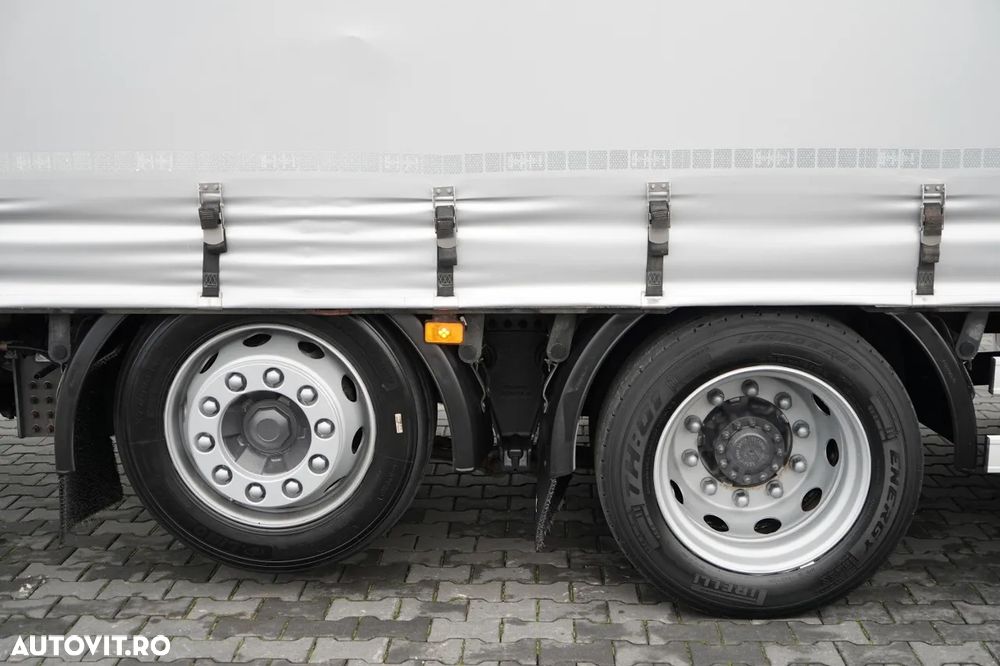 Volvo FH 500 / SOLOWKA / 6X2 / MEGA / PUNTE RIDICATĂ / TV - 19