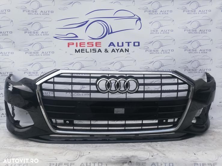 Bara fata Audi A6 4K C8 an 2018-2019-2020-2021-2022 Gauri pentru 6 senzori si spalatoare faruri - 1