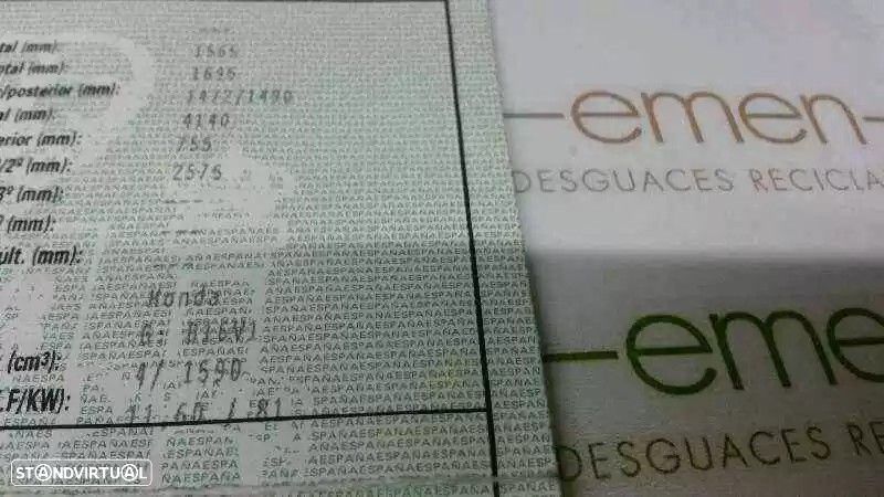 MOTOR COMPLETO HONDA CIVIC VII HATCHBACK 2002 -D16V1 - 1