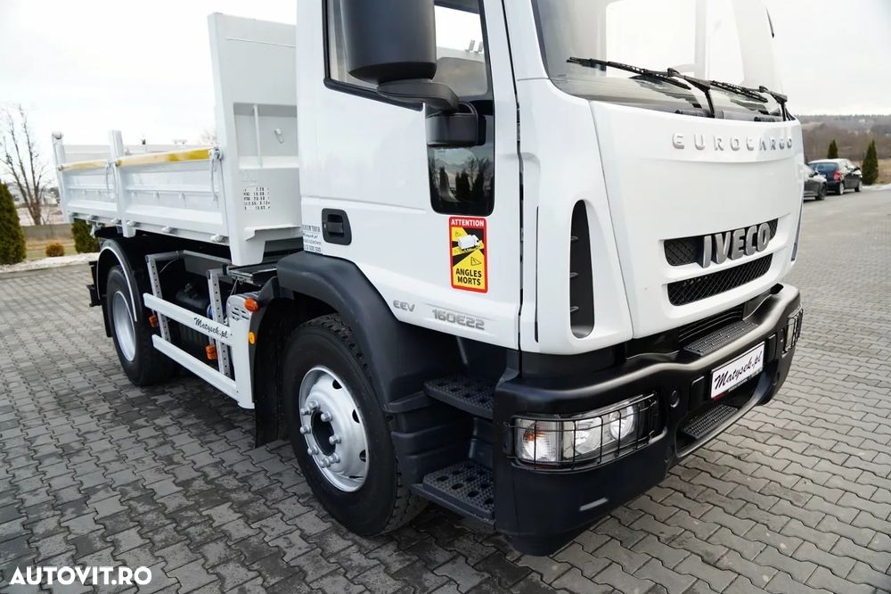 Iveco EUROCARGO 160 E22 / BASCĂLĂTOR 3 DIRECȚII / HIDRODOXIE LATERALĂ / BORDMATIC / EURO 5 EEV - 18