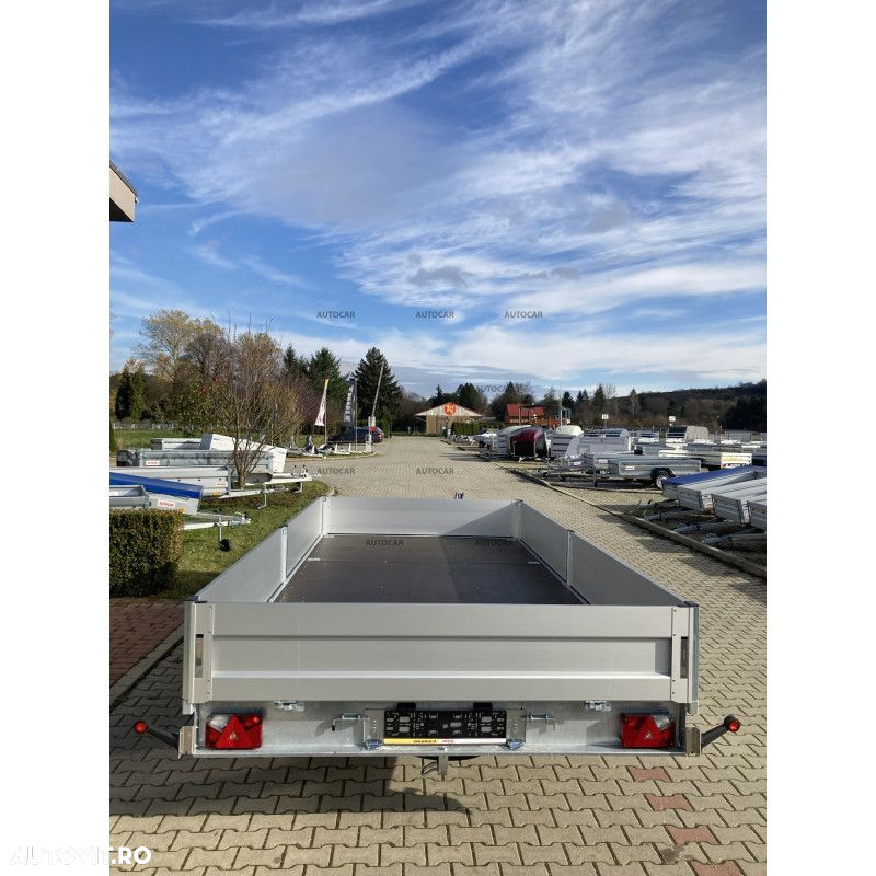 Autocar Platforma trailer universal ATLAS 4.0m 2,7t cu obloane - 6