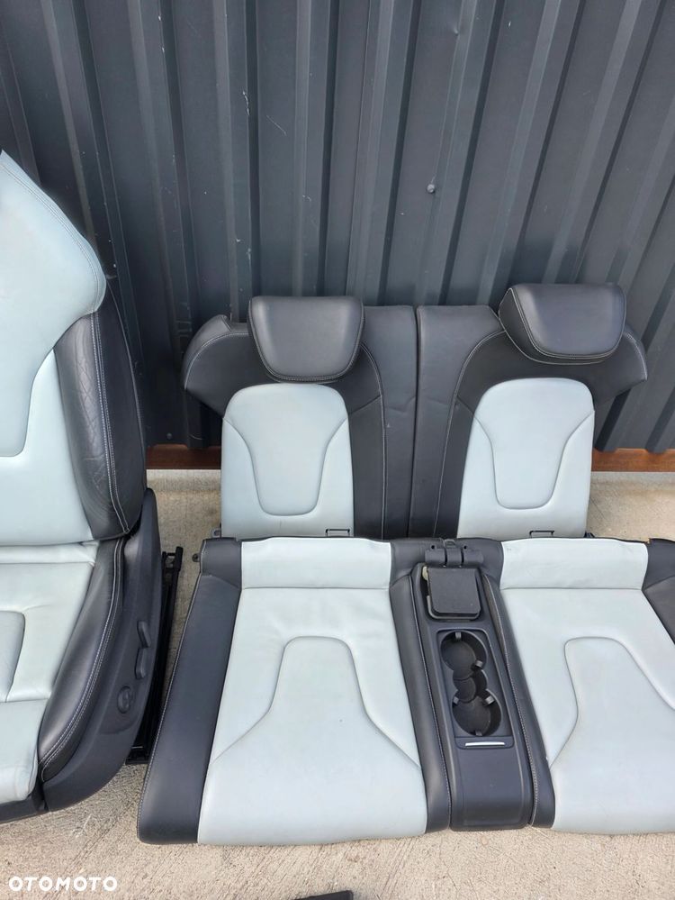 FOTEL FOTELE AUDI A5 S5 8T COUPE CABRIO PODGRZEWANY PRZÓD TYŁ FULL ! - 8
