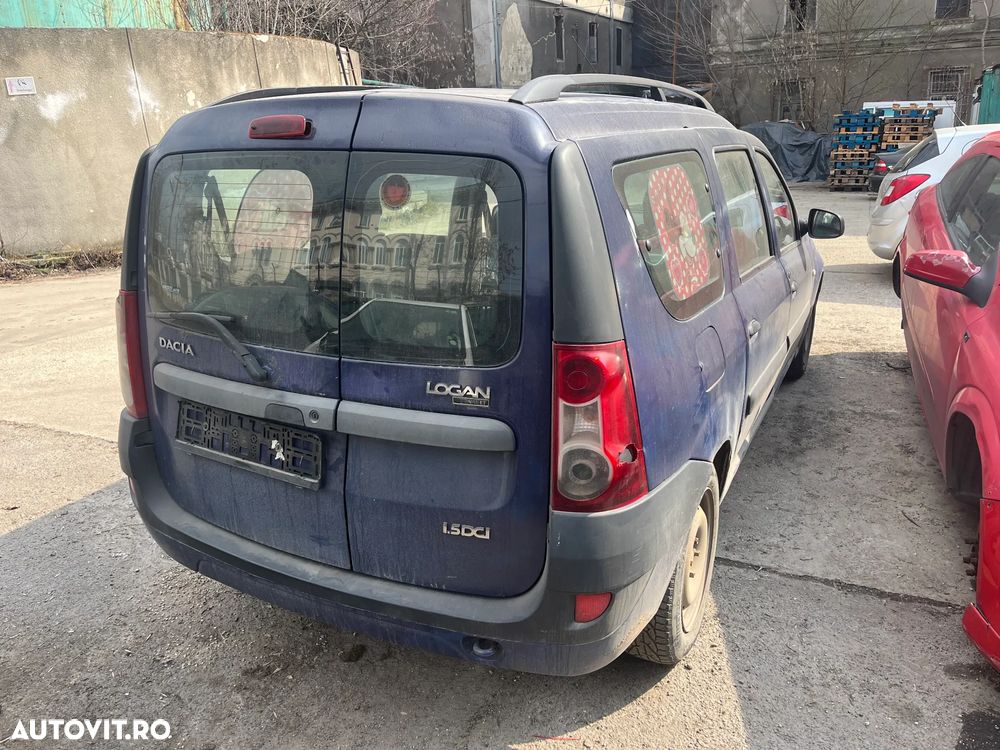 Dezmembrez Dacia Logan MCV 2008 1,5 DCI Euro 4 albastru 7 locuri - 7