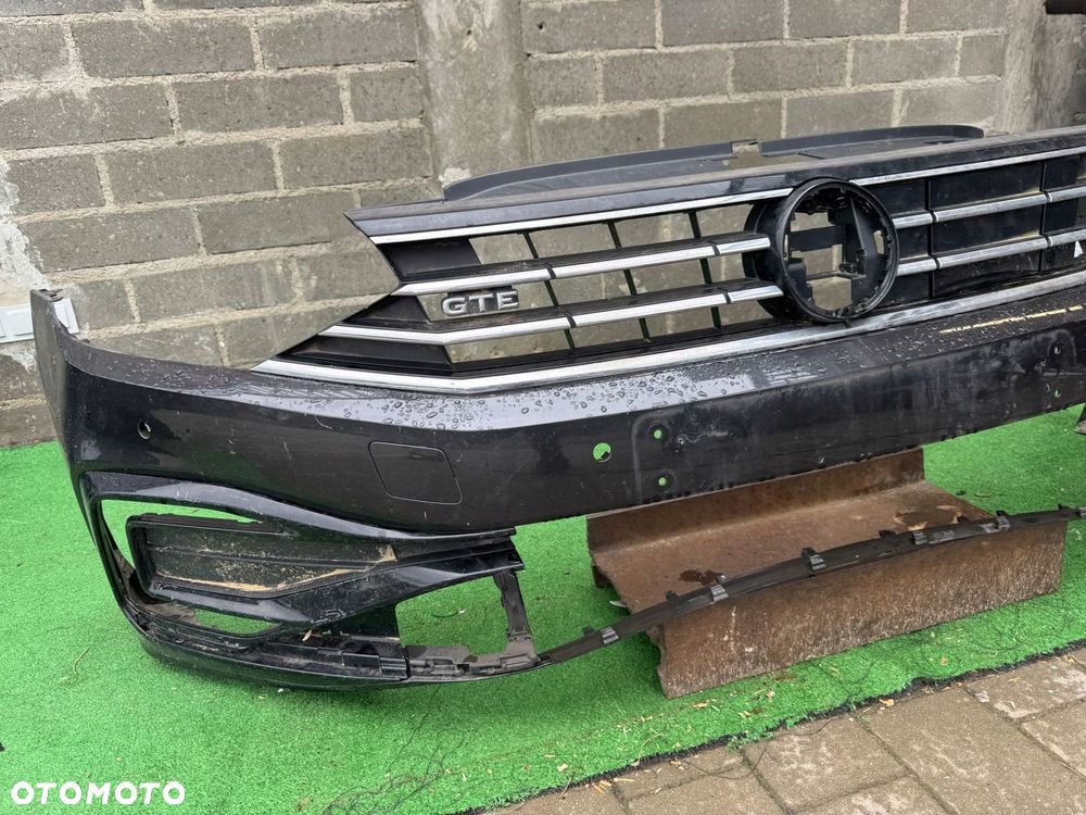 VW PASSAT B8 3G LIFT GTE 20- GRILL ZDERZAK PRZÓD ORG EU - 3