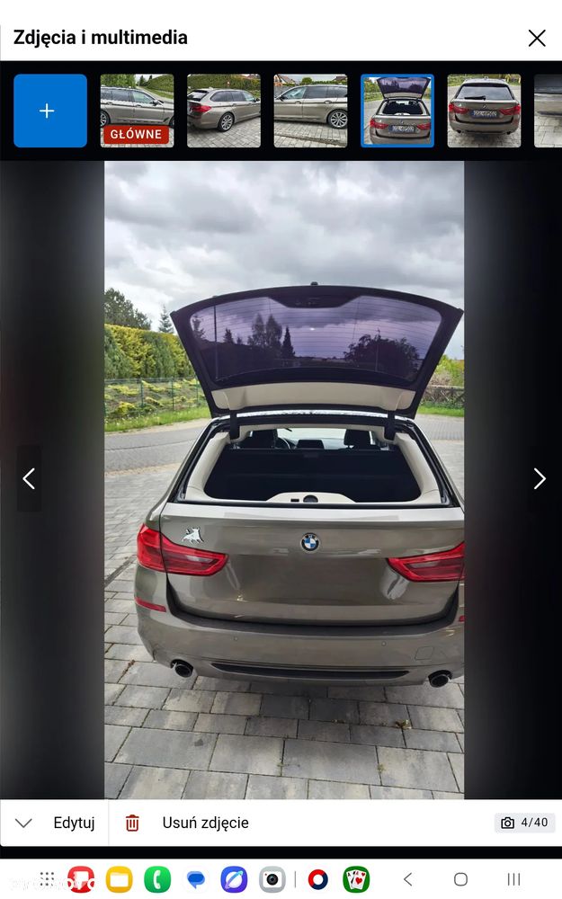 BMW Seria 5 520d Luxury Line sport - 8
