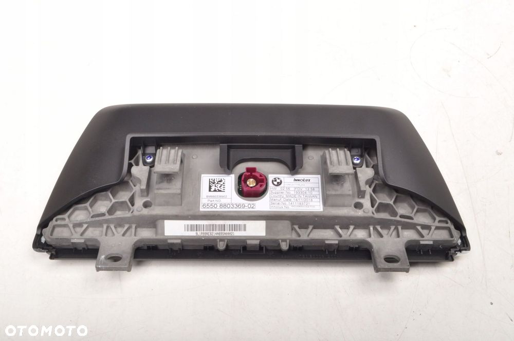 BMW X1 F48 F39 WYŚWIETLACZ EKRAN NAWIGACJI 8803369 - 3