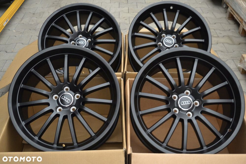 Felgi 19 5X112 Oryginał Audi A4 8W0 8K0 Czarne Mat Rant Nowe