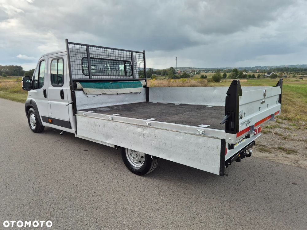 Fiat DUCATO MAXI 2.3 POWER 180KM KIPER DUBEL BRYGADÓWKA 7 0SÓB SALON PL 2017R - 11