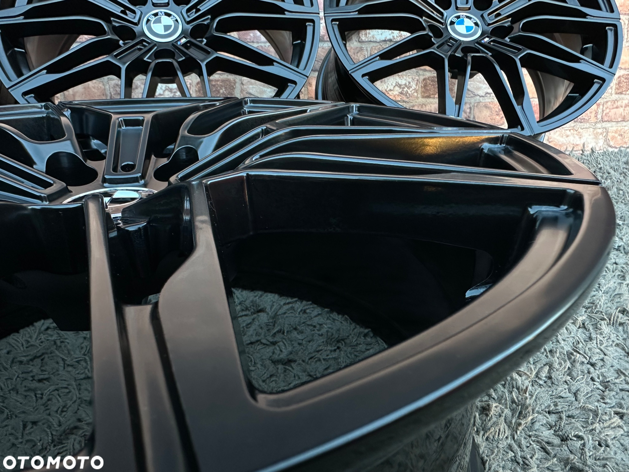 NOWE alufelgi M pakiet 5x112 18 felgi 8j ET35 BMW seria 3 G20 G22 G30 G31 F44 G22 G23 G32 F39 G60 G01 X1 F48 G42 X2 U06 Active Tourer Z4 G29 xDrive Styling 930 czarne Japan Racing Carbonado Rubin - 17