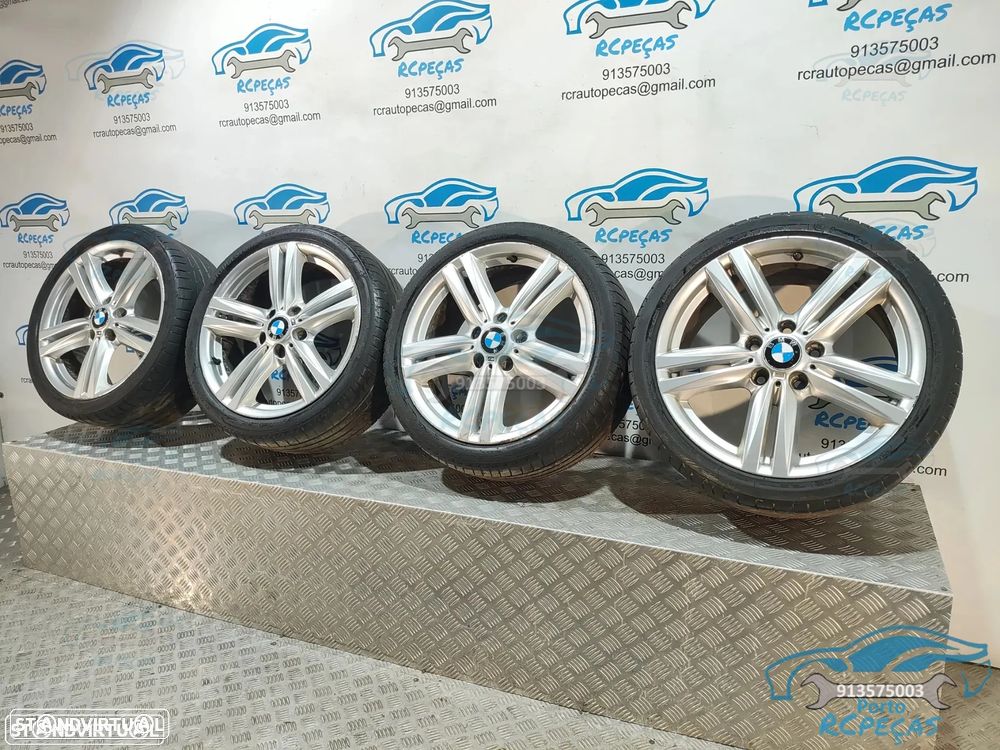 Conjunto Jantes 18" BMW Serie 1 Pack M - Style 386M - 7,5J | 8J | ET34 | ET37 | 5x120 - Originais | Jante | 36117845852 | 7845852 | 36117845853 | 7845853 | 245 35 18 | 225 40 18 | 5 x 120 | 18 Polegadas | Style 386 | F20 | F21 | F22 | F23 - 10