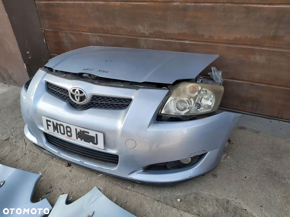 Toyota Auris I kompletny przód zderzak maska pas przedni błotnik 8s1 - 3
