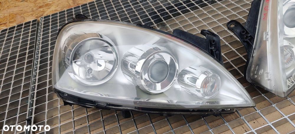 Opel Corsa C Lampa przednia SOCZEWKA LEWA PRAWA KOMPLET COMBO - 3
