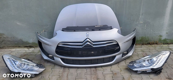 CITROEN DS5 MASKA ZDERZAK BŁOTNIKI PAS LAMPY CHŁODNICE KOMPLETNY PRZÓD